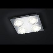 Led-luce-Deckenlampe-chrom