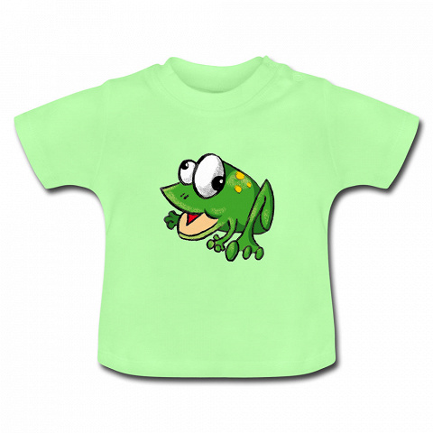 Froschaugen mit einem Froschmund. Frogger T-Shirt' Baby
