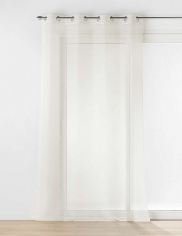 Vorhang «Lissea», H 240, B 140 cm, eierschale