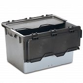 Space-saving container with lid 842x596x520 mm