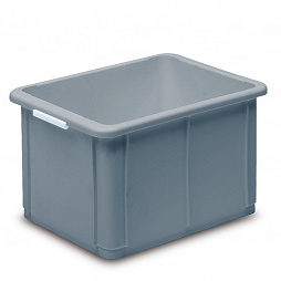 Stacking container STANDARD, solid base