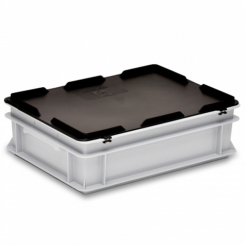 Scharnierdeckel ESD 400x300x28 mm