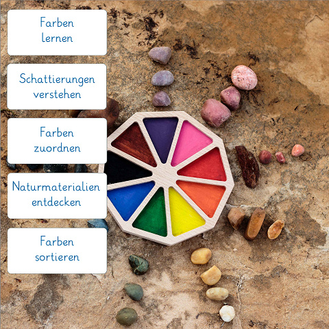 Montessori Farben erkennen
