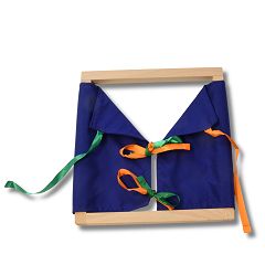 Montessori Schleifenrahmen aus Holz Montessori Schleifenrahmen aus Holz