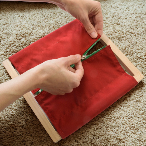 Rahmen Montessori aus Holz