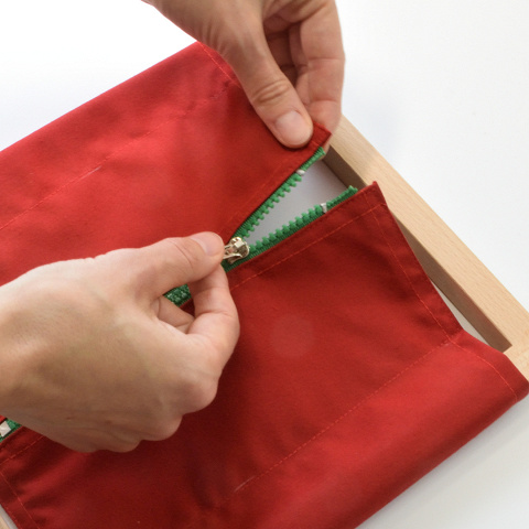 Reißerschluss üben für Kinder - so gelingts