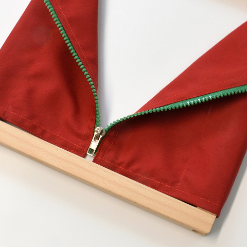 Montessori Übungsrahmen mit Reißverschluss