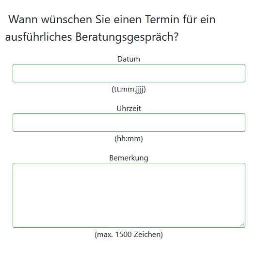 Mobile Ansicht