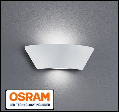 OSRAM LED Aussenleuchte für Wandmontage gerundet