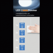 Tropfenfoermiges LED Leuchtmittel mitsamt Dimmer-Bild-4