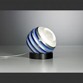 Tischlampe BULO von Tecnolumen, Alu/hellblau