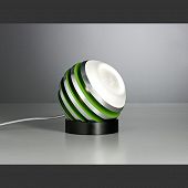 Tischlampe BULO von Tecnolumen, Alu/grün