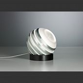 Tischlampe BULO von Tecnolumen, Alu/weiss