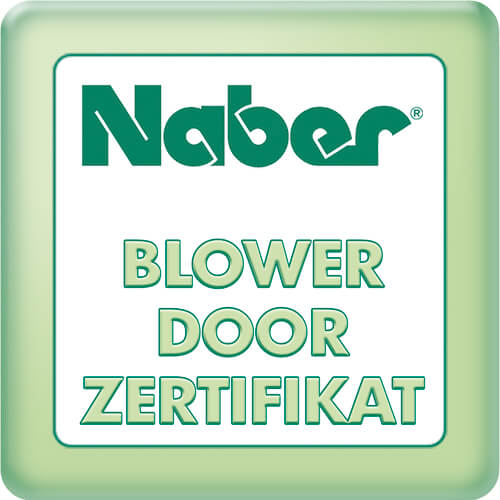 Naber Blower-Door-Zertifikat