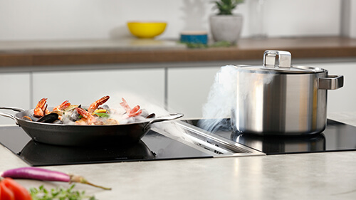 Gute Luft in der Küche ist entscheidend für ein gutes Wohnraumklima.