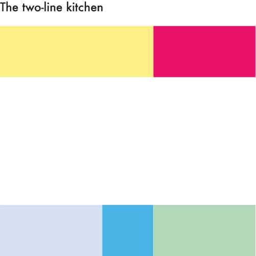 double-row kitchen