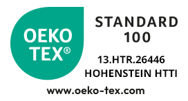 OEKO-TEX® STANDARD 100 - 13.HTR.26446 HOHENSTEIN HTTI