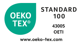 OEKO-TEX® STANDARD 100 - 43005 OETI