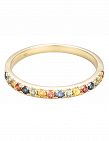 Artisan Joaillier Ring «Multicolor», Gelbgold/Saphire