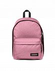 Eastpack Rucksack mit Laptophülle, rosa/bedruckt