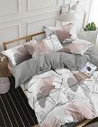 Fourre de duvet «Ginkgo» 160 x 210 cm + taie de traversin 65 x 100 cm