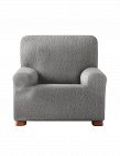 Housse pour fauteuil «Roc», La 80-110 cm, gris