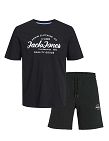 JACK&JONES Ensemble «Forest» short + t-shirt, noir