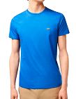 Lacoste T-shirt pour homme, uni, bleu