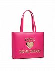 Love Moschino Handtasche mit langen Henkeln, rosa