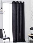 Rideau en coton, H240, La140 cm, anthracite