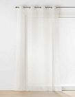 Rideau «Lissea», H 240, La 140 cm, blanc cassé