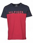 TOMMY HILFIGER T-Shirt, rot/schwarz