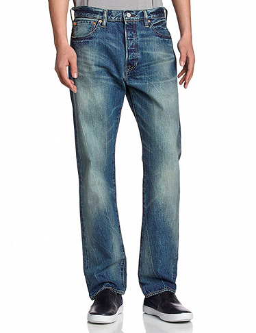 Levi's Herren-Jeans «501», L32, denimblau