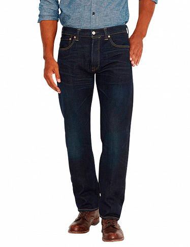 Levi's Herren-Jeans «501», L30, dunkelblau