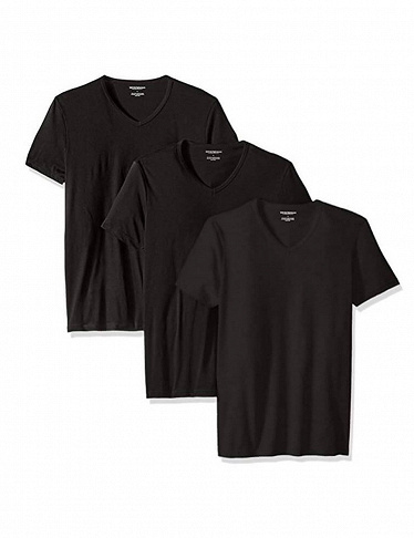 T-Shirts Armani im 3er-Pack, schwarz