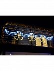Guirlande lumineuse «Clochettes brillantes», 408 LED, 270 cm