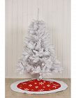 Sapin de Noël blanc, 150 cm