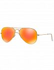 Sonnenbrille «Aviator» large von Ray-Ban, golden/orange