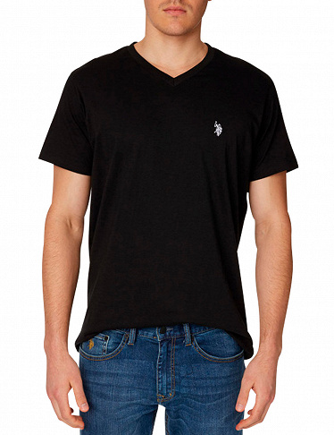 T-Shirt für Herren, US Polo ASSN, schwarz