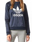 Sweatshirt pour femmes Adidas, navy