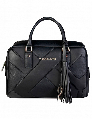 Damen Handtasche «Grana Applicato» von Versace Jeans, schwarz