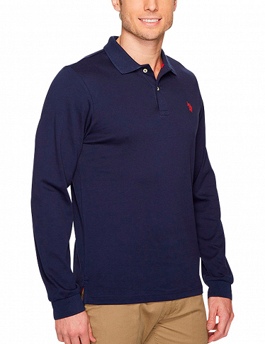 Herren Polo-Shirt von US Polo ASSN, blau