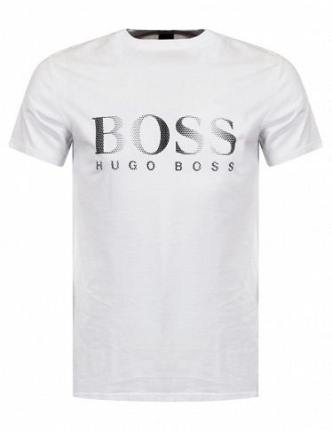 Herren T-Shirt «RN» von Hugo Boss, weiss