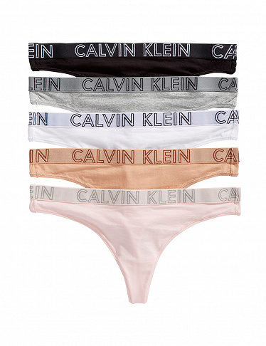 Damen-Slips von Calvin Klein, Set, 5 Stück