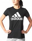 T-Shirt für Damen von Adidas, schwarz