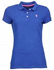 Damen-Poloshirt US Polo ASSN, blau
