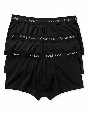 3er-Pack Herrenboxer von Calvin Klein, schwarz