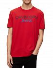 T-shirt Calvin Klein pour hommes, rouge