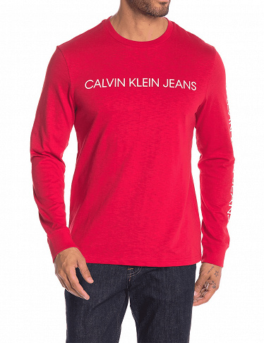 Herrenpullover von Calvin Klein, rot
