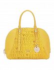 Bauletto-Handtasche «Lady Luxe» von Guess, gelb